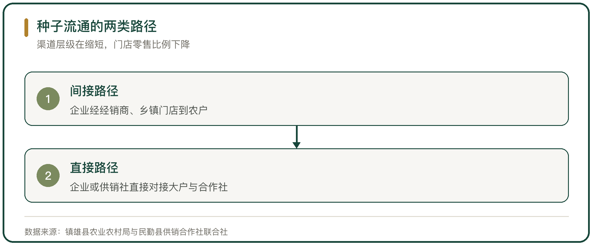 种子流通的两类路径